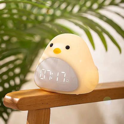 Bird Night Light Alarm Clock